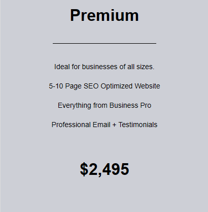 Premium Website Development with Everything