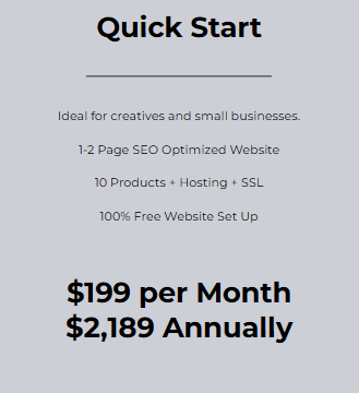 Shop Starter Ecommerce Website for 12 Months