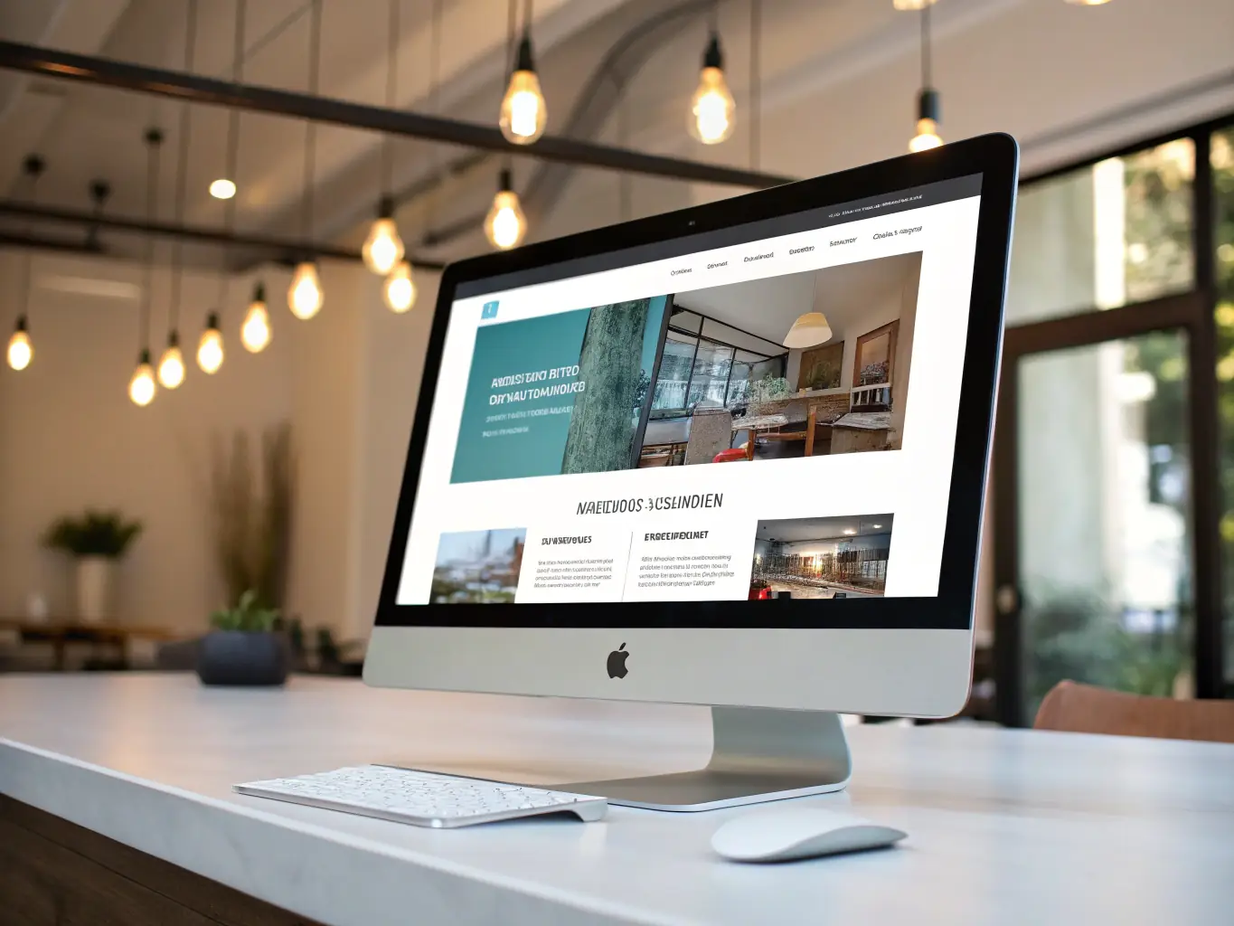 An image of a well-designed website created by Building Portland, highlighting its clean layout, intuitive navigation, and engaging content.